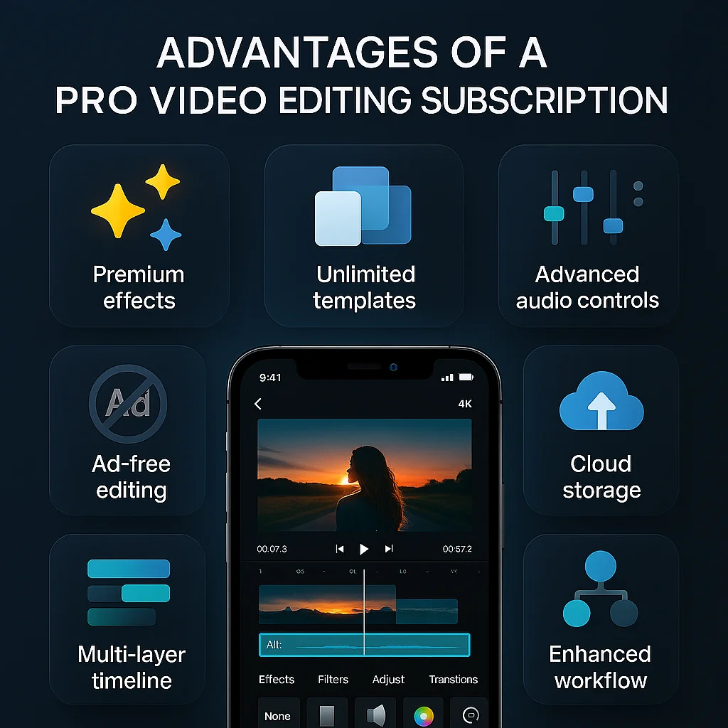 Main Advantages of a CapCut Pro Subscription