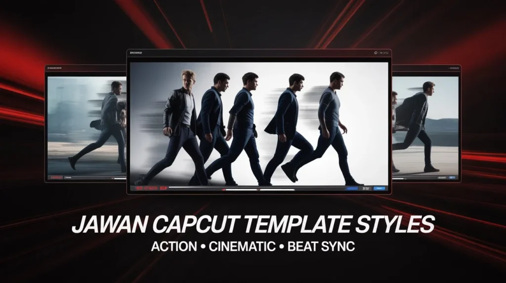 Types of Jawan CapCut Templates