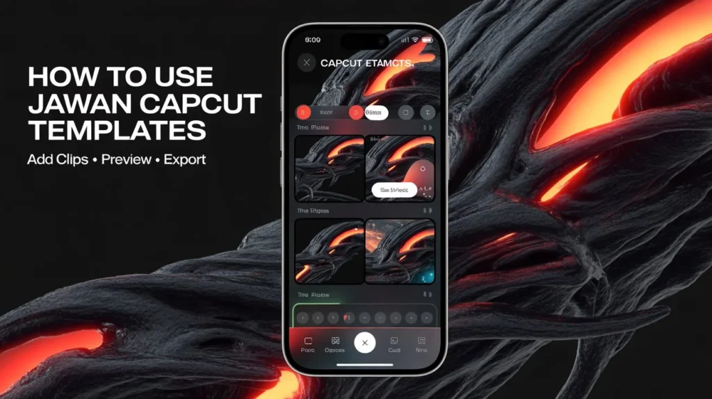 How to Use Jawan CapCut Templates (Step-by-Step)